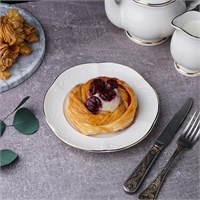 Тарелка 18 см, фарфор, 