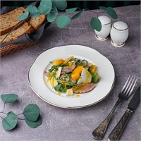 Тарелка 23 см, фарфор, 