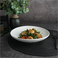 Блюдо,салатник d=23 см, V=550мл, фарфор,белый цвет, матовая поверхность, 