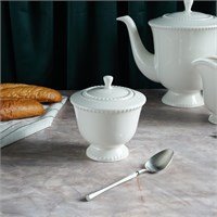 Сахарница d=10.2см, h=11.5см, v=270 мл,фарфор 