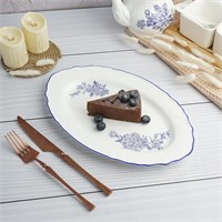 Блюдо овальное 30,7*19,3, см,коллекция 