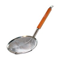 Шумовка сетчатая с деревянной ручкой d 20 см, l 49 см, P.L. Proff Cuisine 81222393