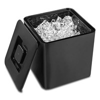 Емкость для льда.13 л 24,8*24,8 см h26 см пластик с крышкой, P.L.-Barbossa 81222507