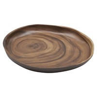 Блюдо,поднос меламиновый d=24.5см, d=3см, 500мл,  P.L.Аfrican wood 2 81290164