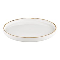 Тарелка мелкая с бортом 