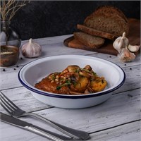 Тарелка,салатник эмалированный d=20 h=4.5 см, 