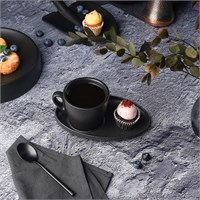 Чашка с блюдцем  Black Raw Stellar Cappuccino 175 мл, P.L. Proff Cuisine 81223144