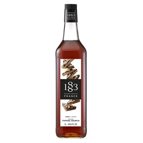 Сироп 1883 Maison Routin Хрустящая ириска (Toffee Crunch), 1 л, стекло 790
