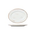 Блюдо овальное 24*17,5 см, фарфор "NOBLE" серия "Grace" 31098 - фото 10366