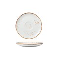 Блюдце кофейное d=12,5 см, фарфор "NOBLE" серия "Grace" 31112 - фото 10379