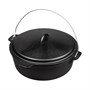 Казан с крышкой 6 л, чугун, P.L. Proff Cuisine 92001413