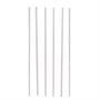 Трубочки для коктейля без изгиба прозрачные d 3 мм, l 24 см, 1000 шт 81006911