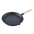 Сковородка чугунная,деревянная ручка d=25 cм, P.L.-ProffCuisine 32660 - фото 10793
