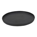 Блюдо,тарелка меламиновая 21*2см  P.L. BLACK FINISH 35077 - фото 11321