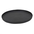Блюдо,тарелка меламиновая 27*2см  P.L. BLACK FINISH 35078 - фото 11322
