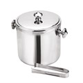 Ведерко для льда + щипцы, d 15 см, h 17 см, нержавейка, P.L. - BarWare & REG 2994 - фото 1151