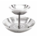 Стойка 2-х ярусная для подачи морепродуктов 40*40*33 см  P.L.--Hotelware 37936 - фото 11690