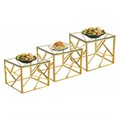 Набор из 3-х подставок для выкладки (35*35*20/35*35*30/35*35*40 см)  P.L.--Hotelware 37937 - фото 11691