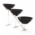Стойка металлическая для выкладки + три салатника,65*12*33 см,  P.L.--Hotelware 37940 - фото 11694