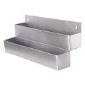 Подставка барная, 2 яруса, на 20 бутылок, 107*21*25 см, нержавейка, P.L. - BarWare 3040 - фото 1182