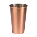 Стакан 400 мл, металл с медным напылением, d вырх 8,5 см,d низ 6 см,P.L. - BarWare King 3053 - фото 1194