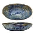 Блюдо 2 л, 35*20,5 см, фарфор,серия "Aqua Blue",  P.L. - Proff Cuisine 41021 - фото 12127