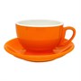 Чайная пара Barista (Бариста) 270 мл, оранжевый цвет, P.L. Proff Cuisine (кор= 36 шт) 1233 - фото 12719