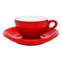 Чайная пара Barista (Бариста) 180 мл, красный цвет, P.L. Proff Cuisine (кор= 48 шт) 1239 - фото 12725