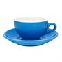 Чайная пара Barista (Бариста) 180 мл, синий цвет, P.L. Proff Cuisine (кор= 48 шт) 1240 - фото 12726