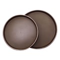 Поднос круглый,коричневый,прорезиненный d=40 см, P.L. - BarWare 3145 - фото 1284