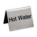 Табличка "Hot Water" 5*4 см, сталь, P.L. Proff Cuisine 3197 - фото 1321