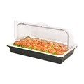 Поднос фарфоровый с пластиковой крышкой и емкостью для хладогена GN1/1, P.L. Proff Cuisine 3981 - фото 2027