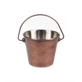 Ведерко Antique Copper для подачи, d 10,5 см, нержавейка, P.L. Proff Cuisine 4095 - фото 2139