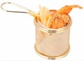 Корзинка для подачи "Gold" 8,5*9* см, металл, P.L. Proff Cuisine 4112 - фото 2156