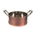 Кастрюля для подачи Antique Copper без крышки 7*4 см, 150 мл, нержавейка, P.L. Proff Cuisine 4203 - фото 2246