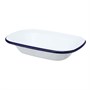 Блюдо эмалированное 16*12*3,5 см, "Blue Rim"  P.L. 40716 - фото 26258