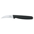 Нож PRO-Line для чистки овощей Коготь 7 см, пластиковая черная ручка, P.L. Proff Cuisine 5158 - фото 2834