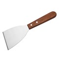 Лопатка-шпатель,металлическая 23*7,8 см,деревянная ручка, P.L. Proff Cuisine 5591 - фото 3184