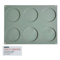 Форма кондитерская Pavoni 40*30 см, силикон, р-р ячейки: d 110 мм, h 30 мм, Италия 5953 - фото 3338