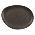 Тарелка  Black Raw Stellar 33*25*2,7 см, P.L. Proff Cuisine 1100 - фото 337