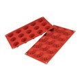 Форма силиконовая P.L. Proff Cuisine "Бриош" 12 ячеек d 57 мм, h 22 мм (30*17,5 см) 6013 - фото 3396