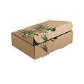 Коробка Feel Green для еды на вынос, 26*18*7 см, 1 штука.гофр.картон, Garcia de PouИспания 6874 - фото 4006