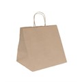 Пакет Feel Green с ручками, 26+20*27 см, крафт-бумага 90 г/см2, 250 шт/уп, Garcia de Pou 7050 - фото 4163