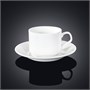 Набор из 4-х чайных чашек с блюдцами 215 WL‑993112/4C 60025
