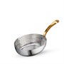 Мини-сковородка сервировочная глубокая овальная с ручкой WL?554141/S 64217 - фото 5253829