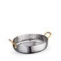 Мини-сковородка сервировочная овальная с ручками WL?554107/S 64257 - фото 5253938