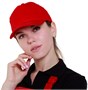 Бейсболка красная 70943 - фото 5481599