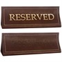 Табличка настольная «Reserved» из ременной кожи 71274 - фото 5482094