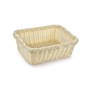 Корзинка пластиковая  380х280х130 мм бежевая [Beige 5133E] 75411 - фото 5490483