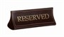 Табличка настольная «Reserved» шора темная 76826 - фото 5492723